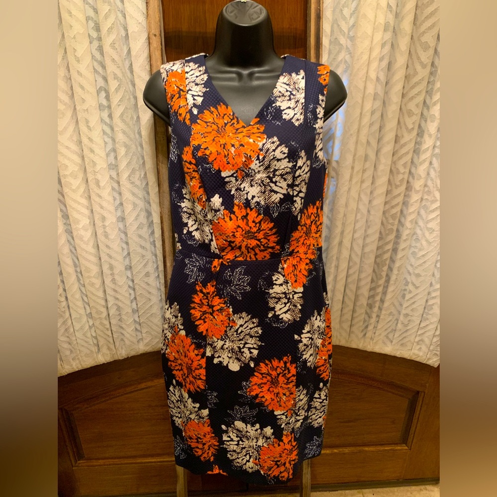 The Limited Sleeveless Floral Work Dress